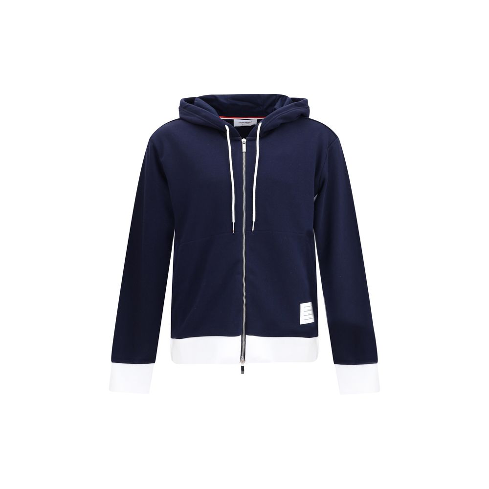 Thom Browne Blue Cotton Men's Sweatshirt