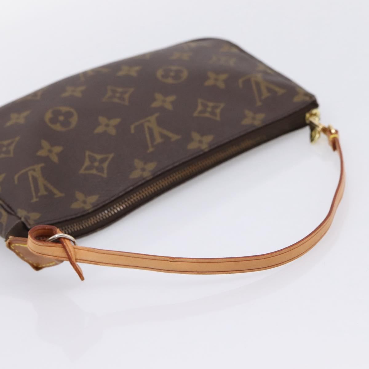 Louis Vuitton Pochette Accessoires Nm Monogram Canvas Brown Canvas Clutche & Pouche Bag (Pre-Owned)