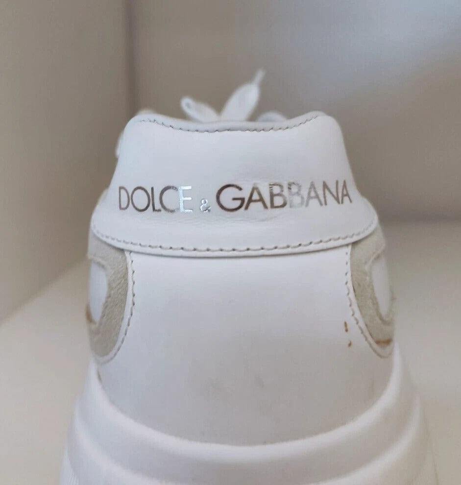 Dolce & Gabbana White Daymaster Low Top Mens Men's Sneakers (Pre-Owned)