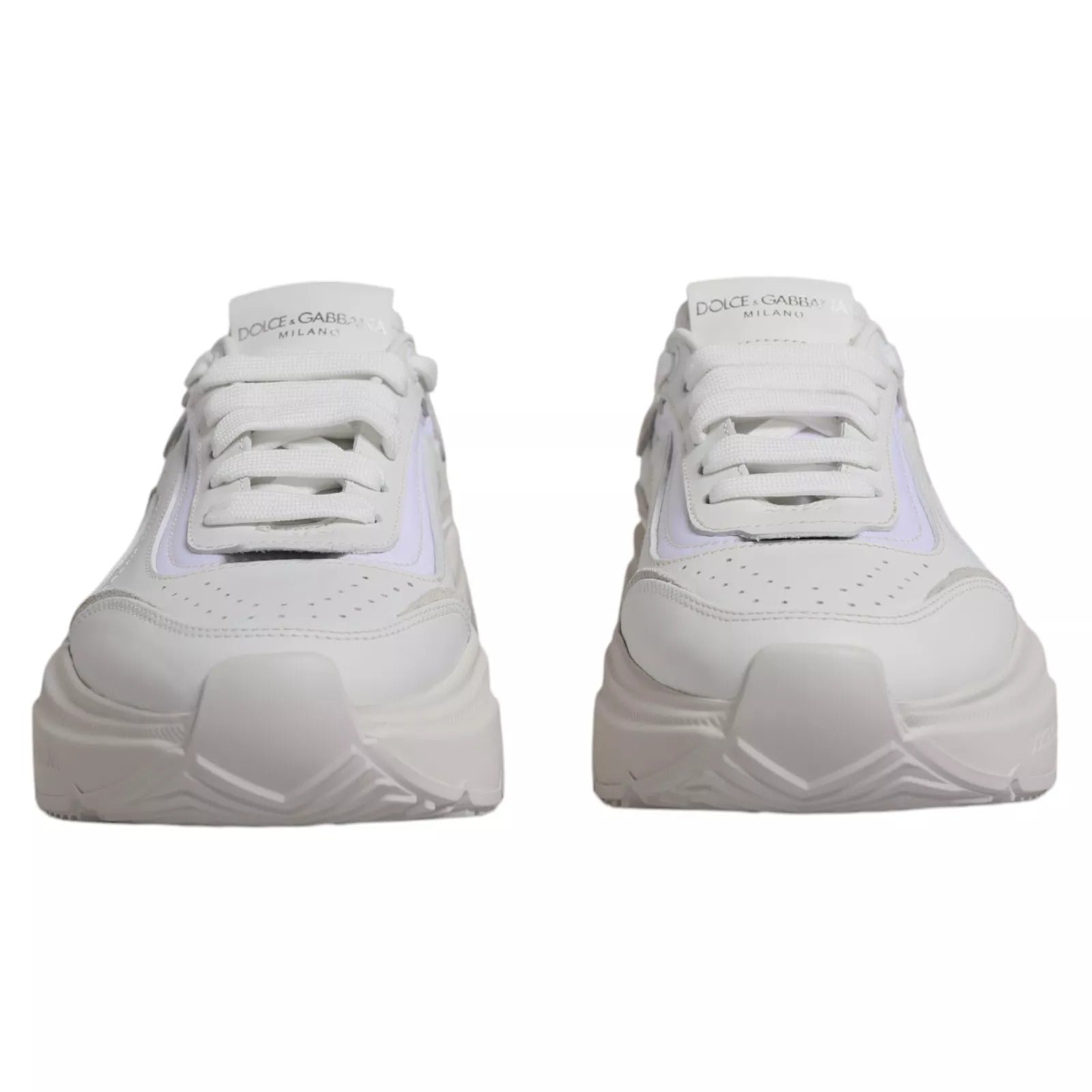 Dolce & Gabbana White Daymaster Low Top Mens Men's Sneakers (Pre-Owned)