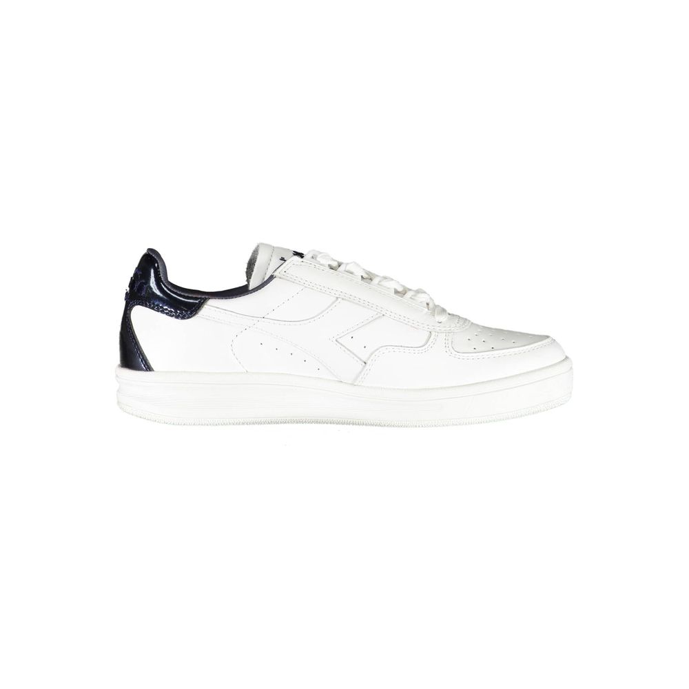 Diadora White Leather Women Women's Sneaker