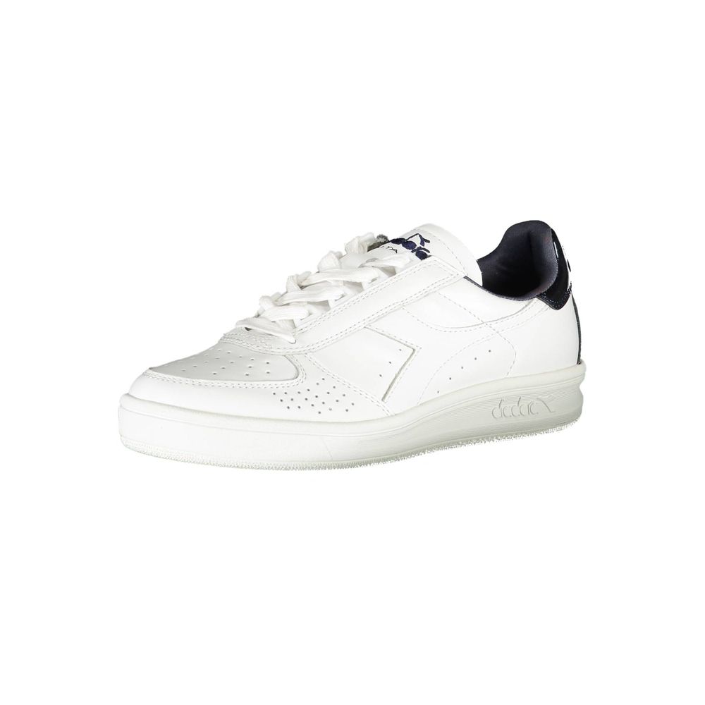 Diadora White Leather Women Women's Sneaker