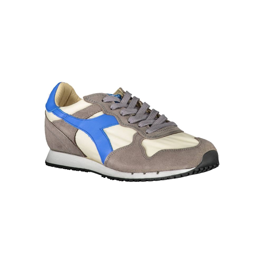 Diadora Gray Fabric Women's Sneaker