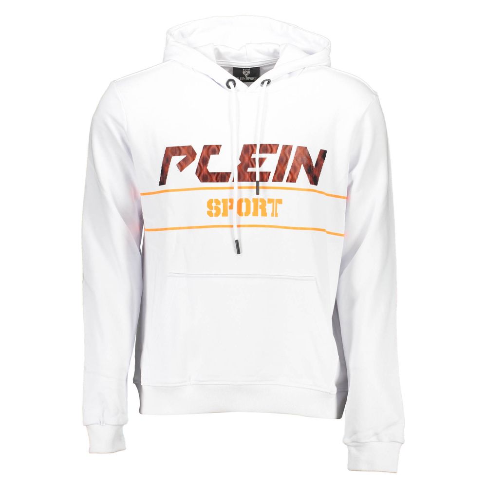Plein Sport \"Bianco Cotton Men Men's Sweatshirt\"