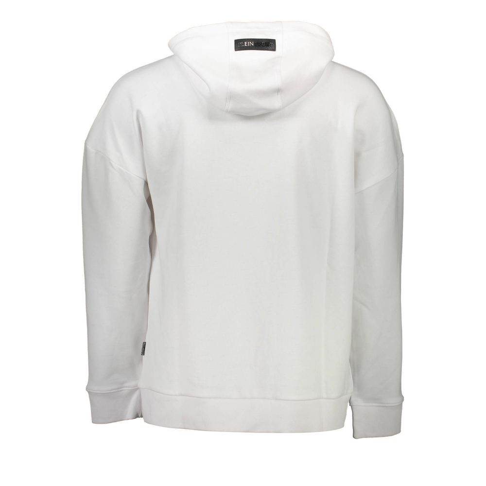 Plein Sport White Cotton Men's Men's Sweatshirt