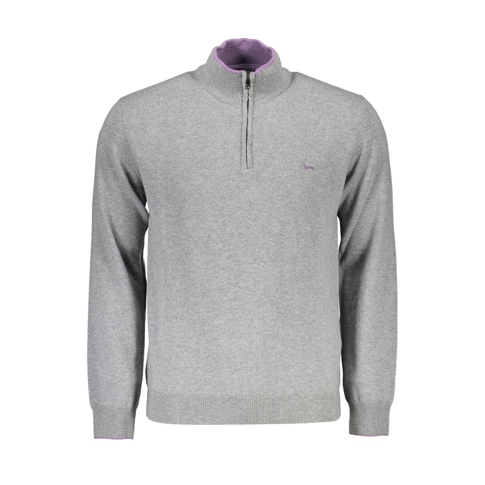 Harmont & Blaine Grigio Wool Men Men's Sweater