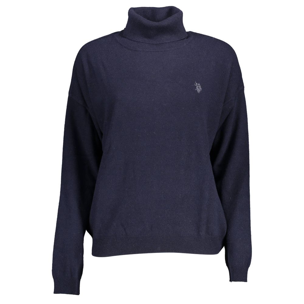 U.S. POLO ASSN. Blue Wool Women's Sweater