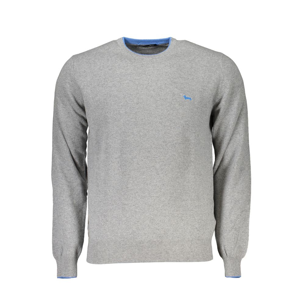 Harmont & Blaine Grigio Viscosa Men Men's Sweater