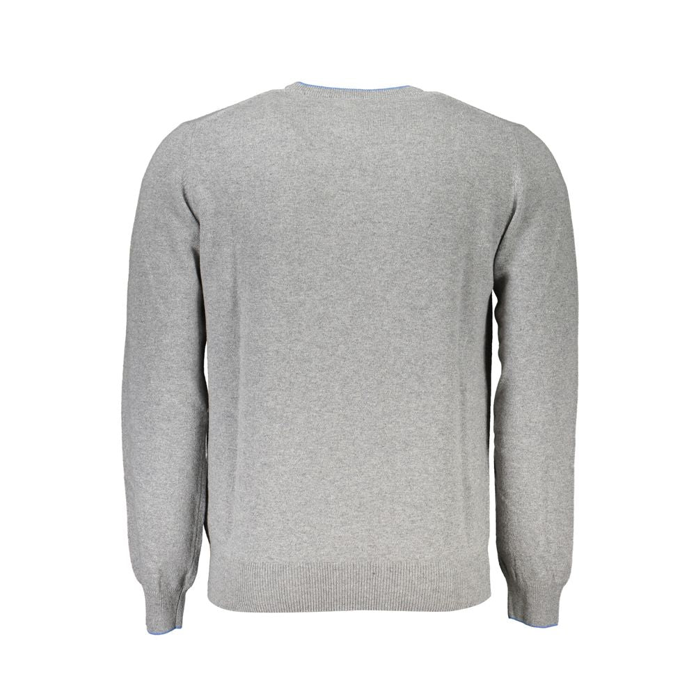 Harmont & Blaine Grigio Viscosa Men Men's Sweater