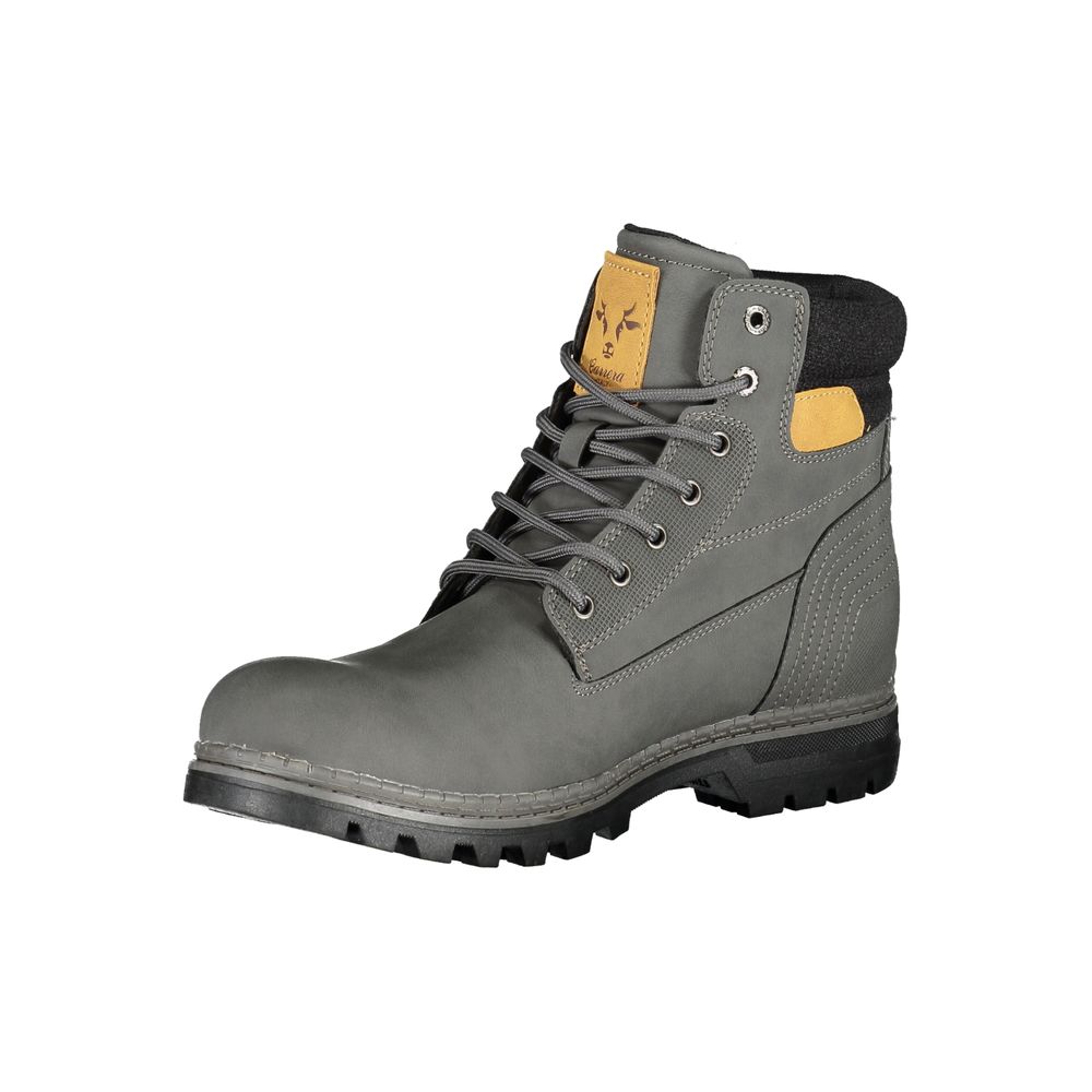 Carrera Grey Polyurethane Men's Men's Boot