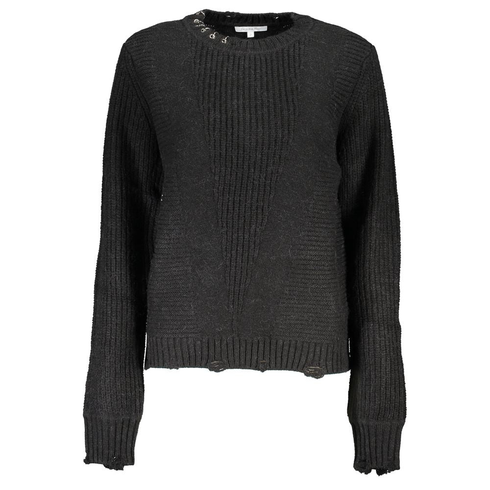Patrizia Pepe Black Acrylic Women's Women's Sweater