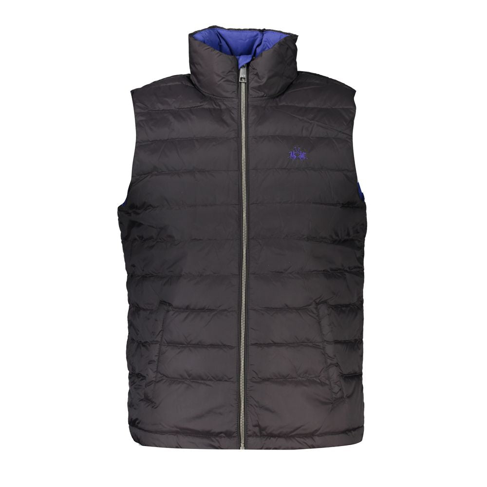 La Martina Black Polyamide Men's Men's Jacket