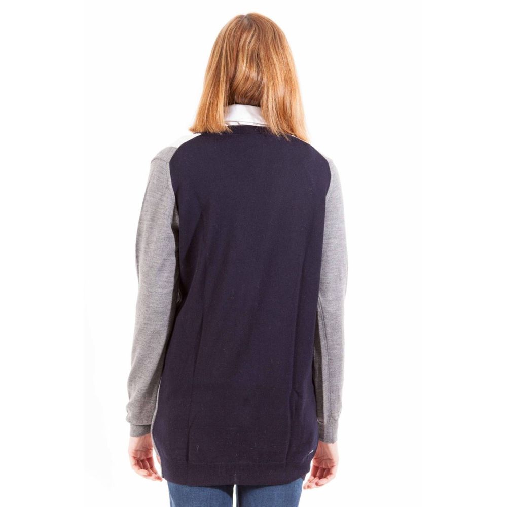 Gant Grigio Wool Women Women's Cardigan