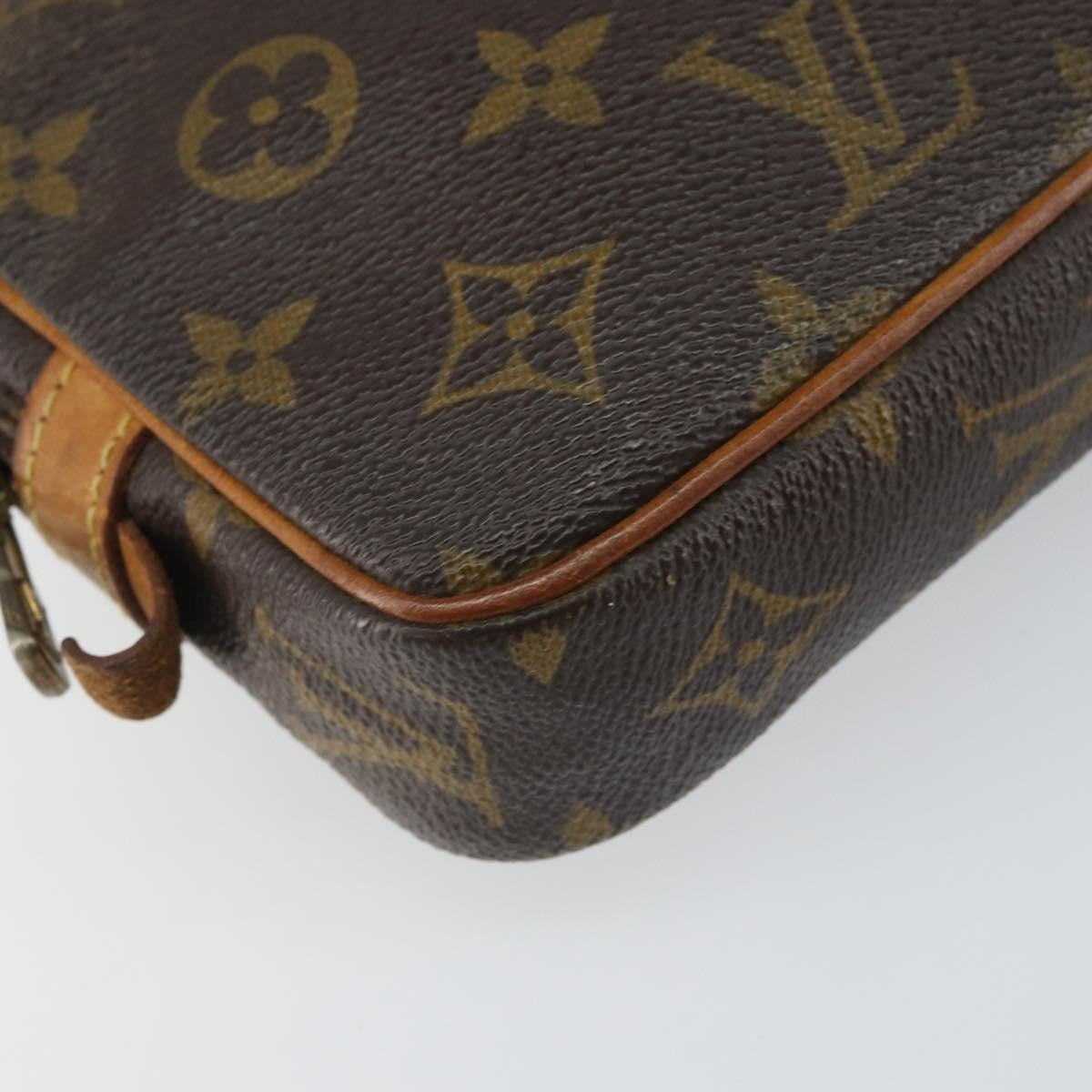 Louis Vuitton Pochette Marly Bandouliere Monogram Canvas Brown Canvas Shoulder Bag Bag (Pre-Owned)