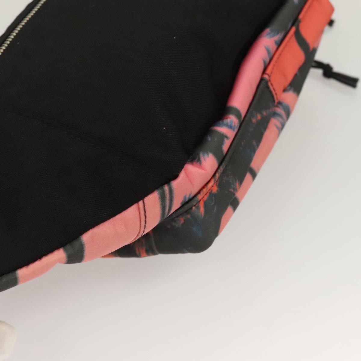 Saint Laurent Front Pocket Waist Printed Nylon Pink Nylon Shoulder Bag Bag (Pre-Owned)