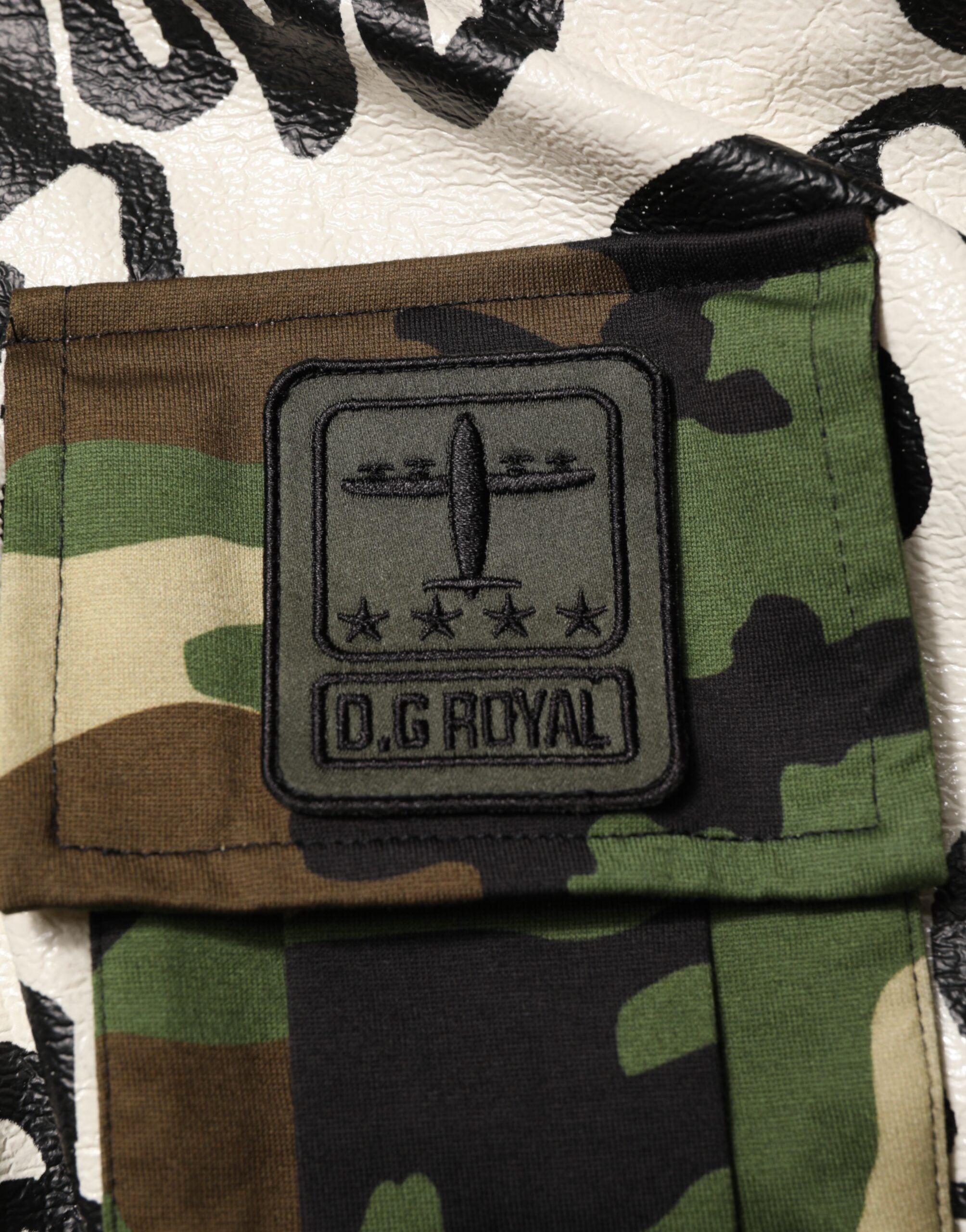 Dolce & Gabbana Multicolor Hooded DGMania Sweatshirt Men's Sweater