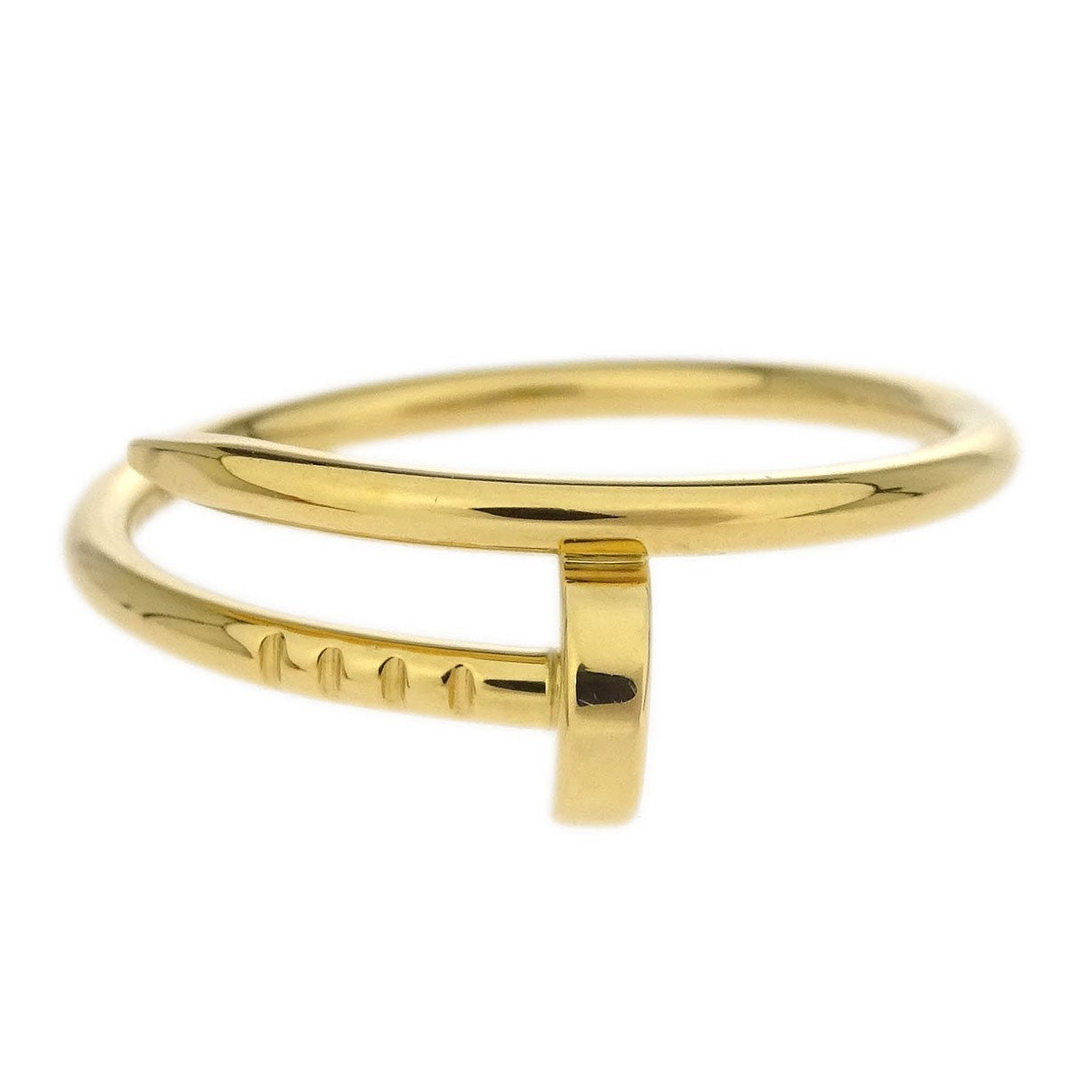 Cartier Juste Un Clou 18K Yellow Gold Gold Yellow_Gold Ring Jewelry (Pre-Owned)