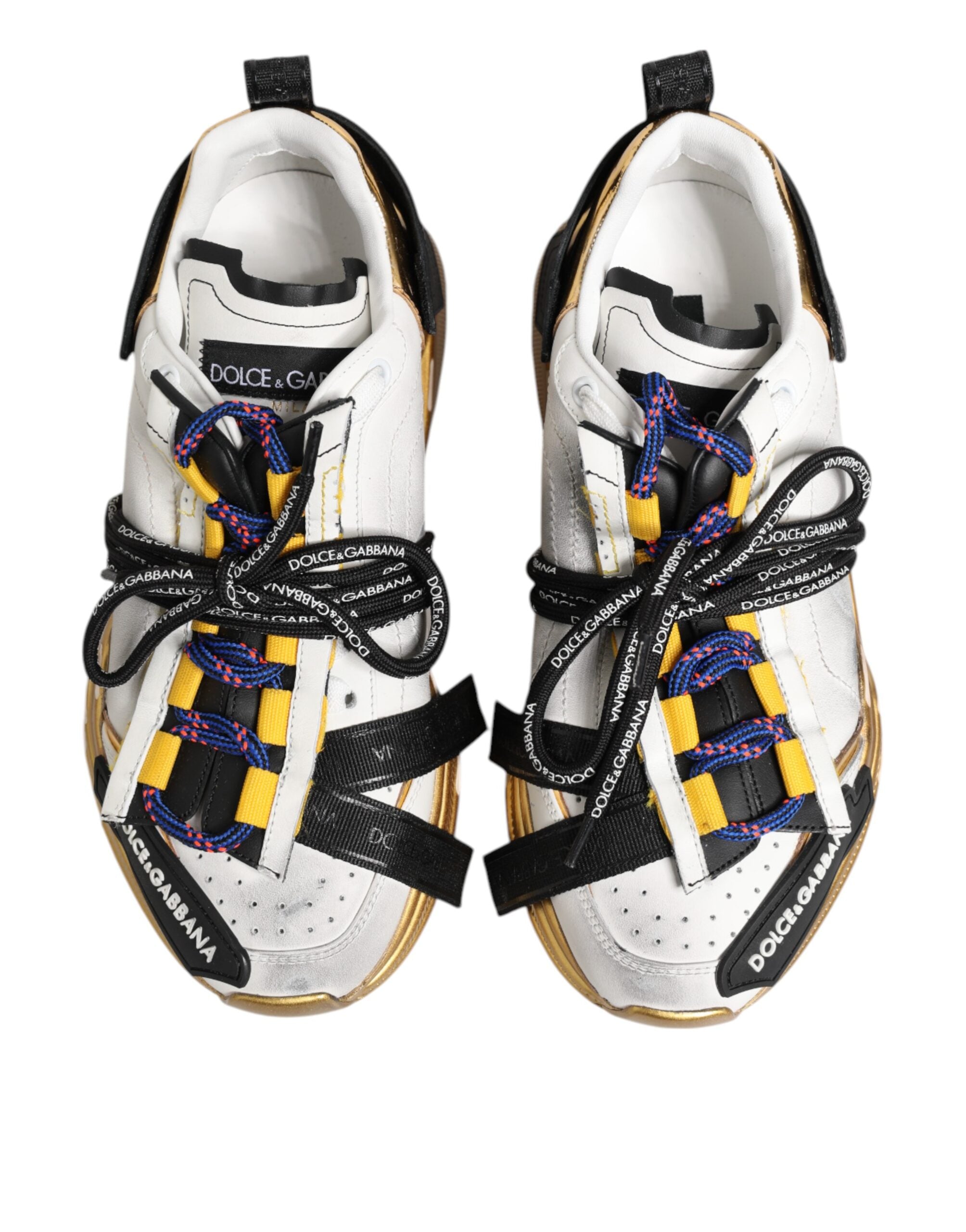 Dolce & Gabbana Multicolor Daymaster Low Top Sneakers Men's Shoes