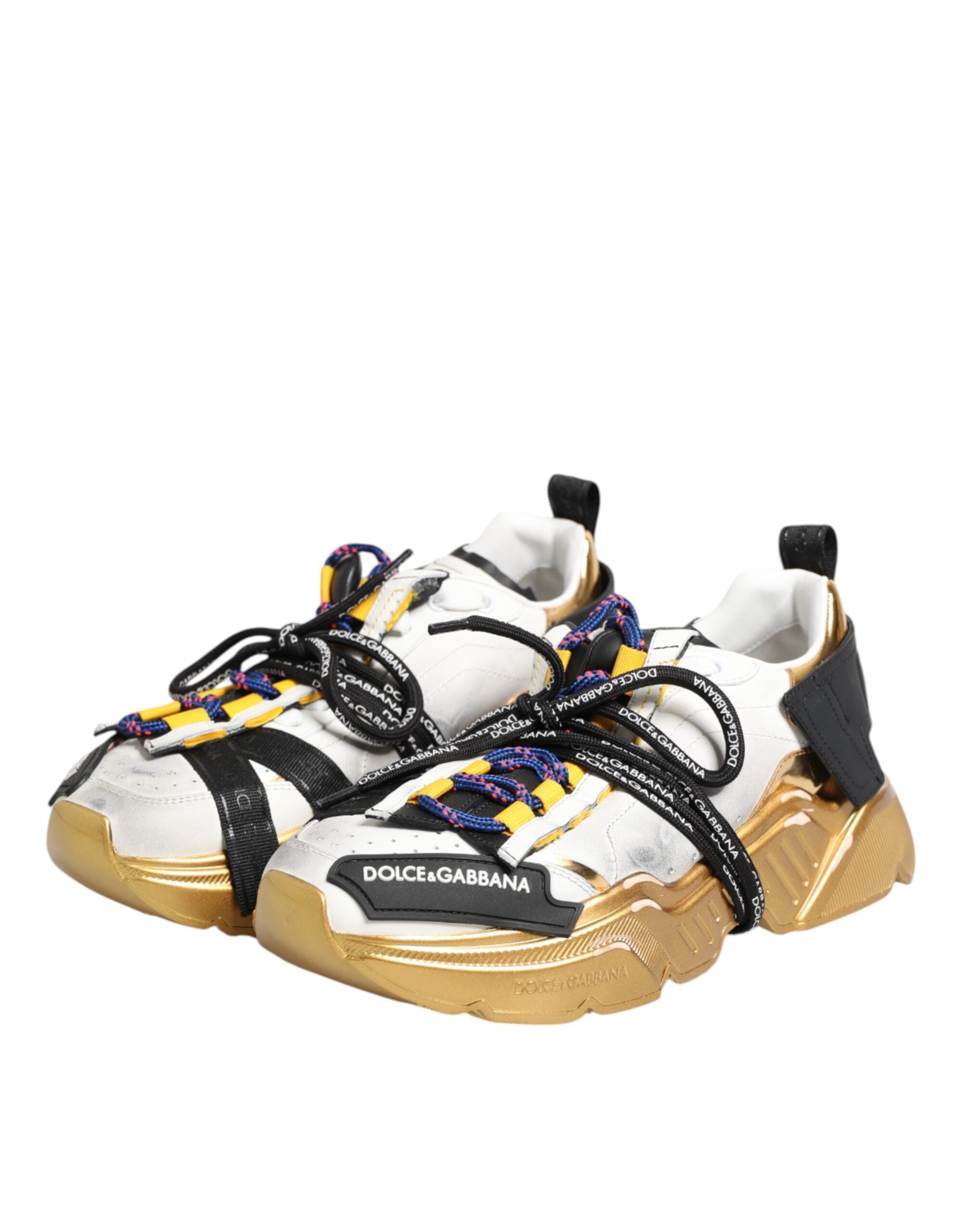 Dolce & Gabbana Multicolor Daymaster Low Top Sneakers Men's Shoes