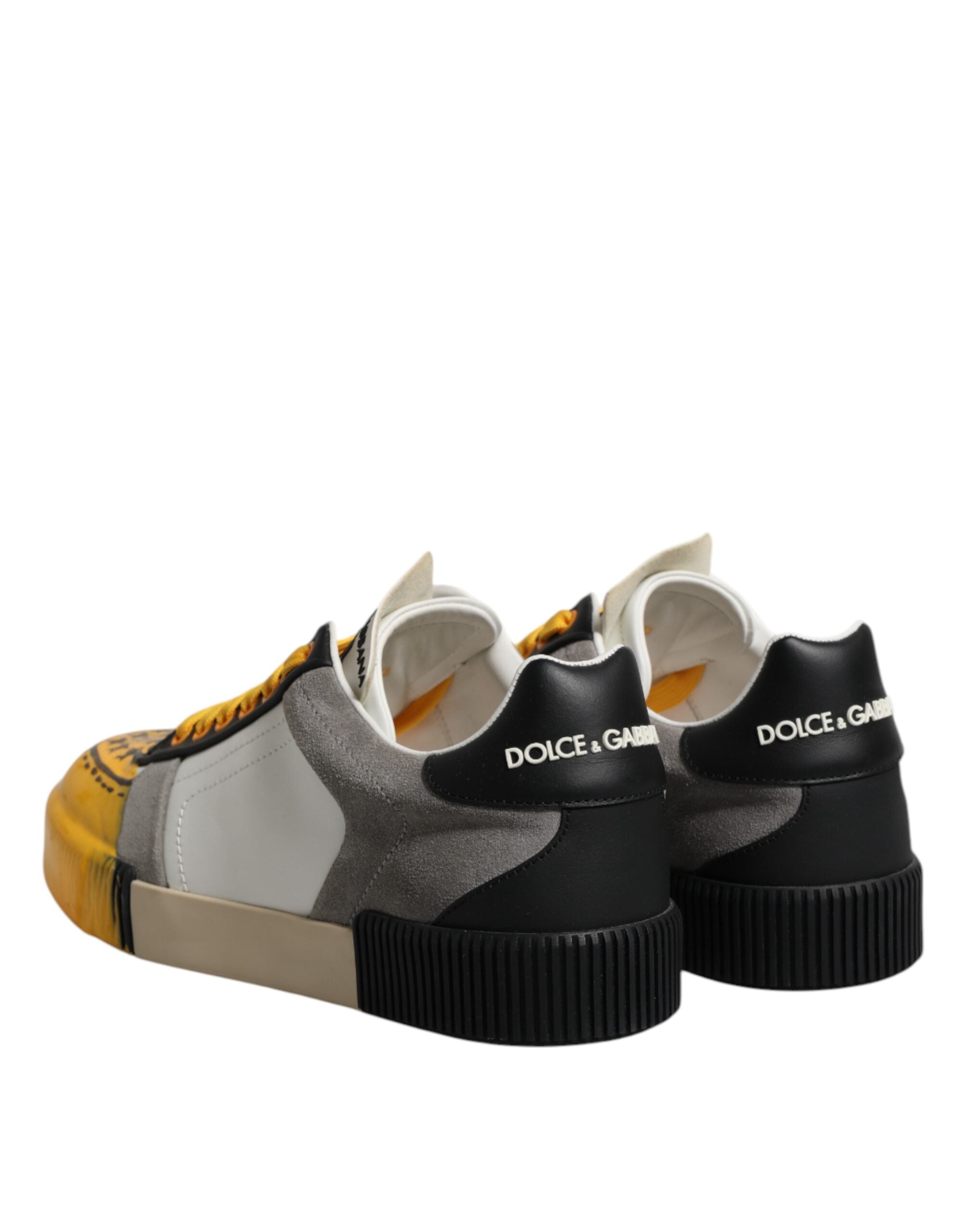 Dolce & Gabbana Multicolor MIAMI Low Top Sneakers Men's Shoes