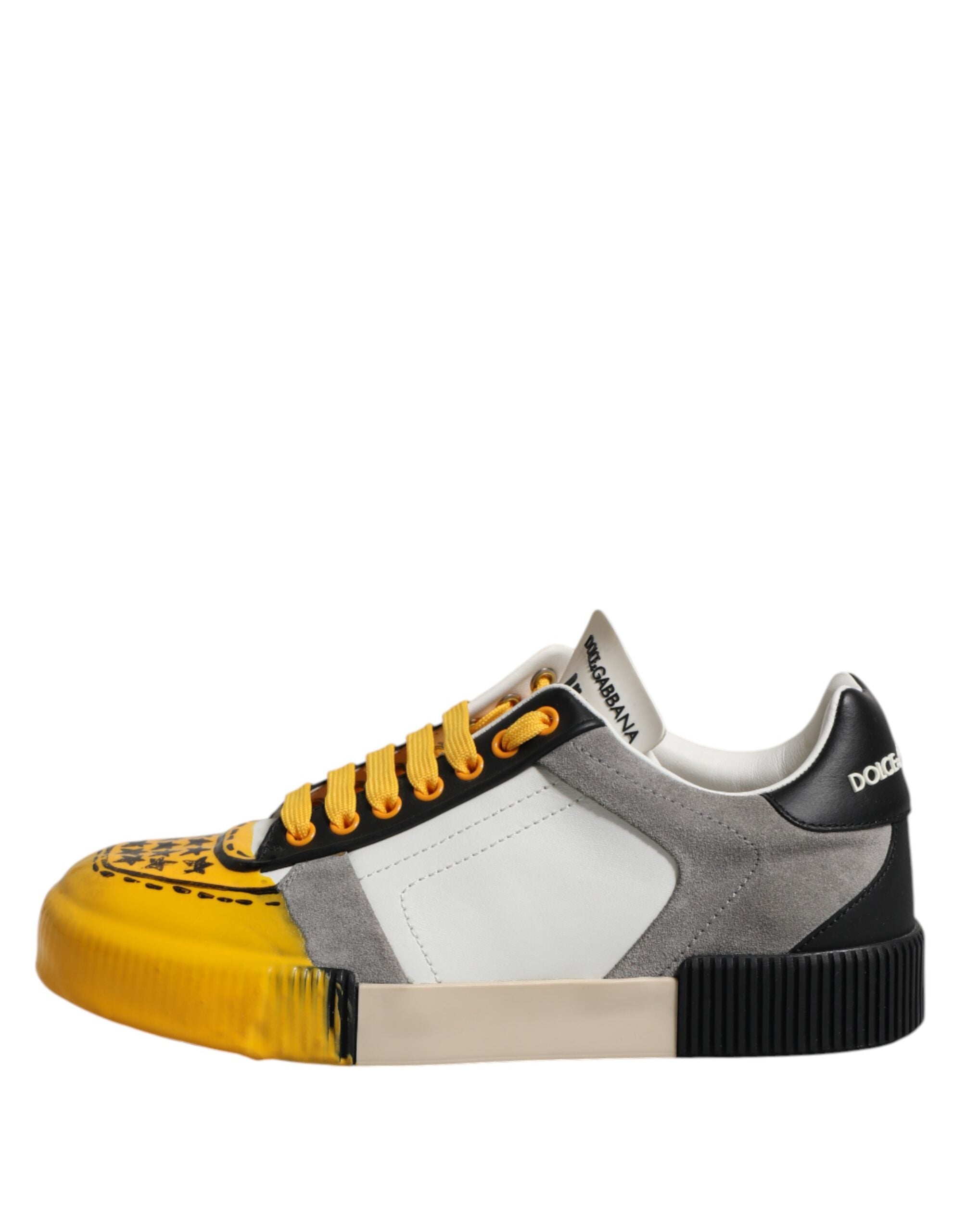 Dolce & Gabbana Multicolor MIAMI Low Top Sneakers Men's Shoes