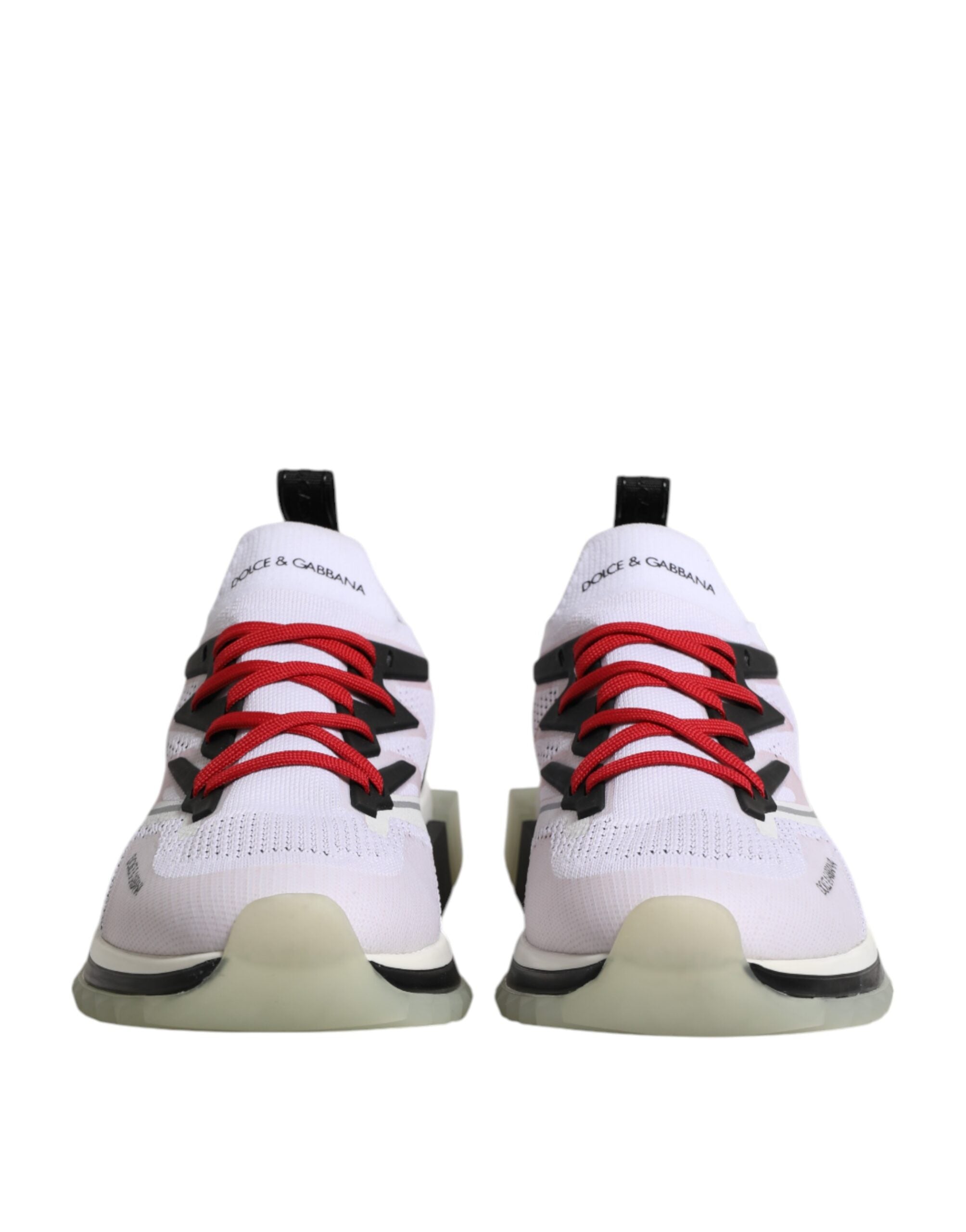 Dolce & Gabbana White SORRENTO Sport Stretch Sneakers Men's Shoes