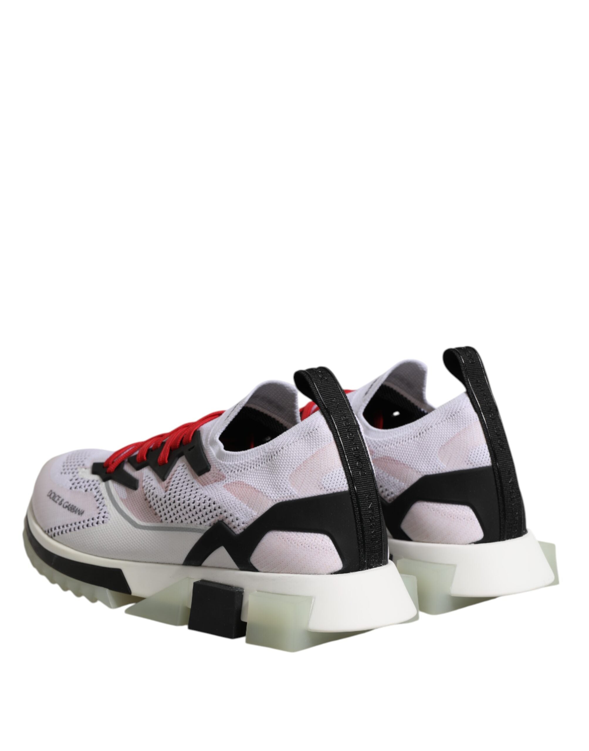 Dolce & Gabbana White SORRENTO Sport Stretch Sneakers Men's Shoes