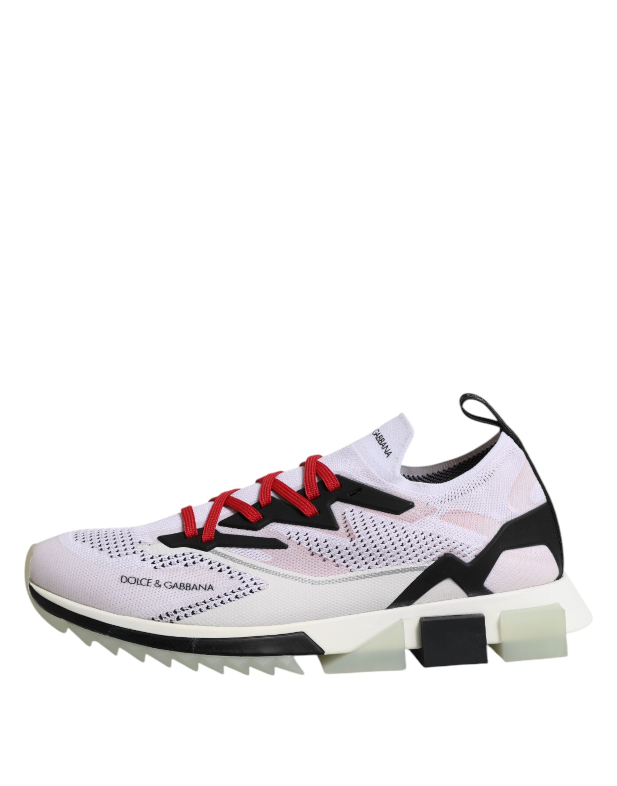 Dolce & Gabbana White SORRENTO Sport Stretch Sneakers Men's Shoes