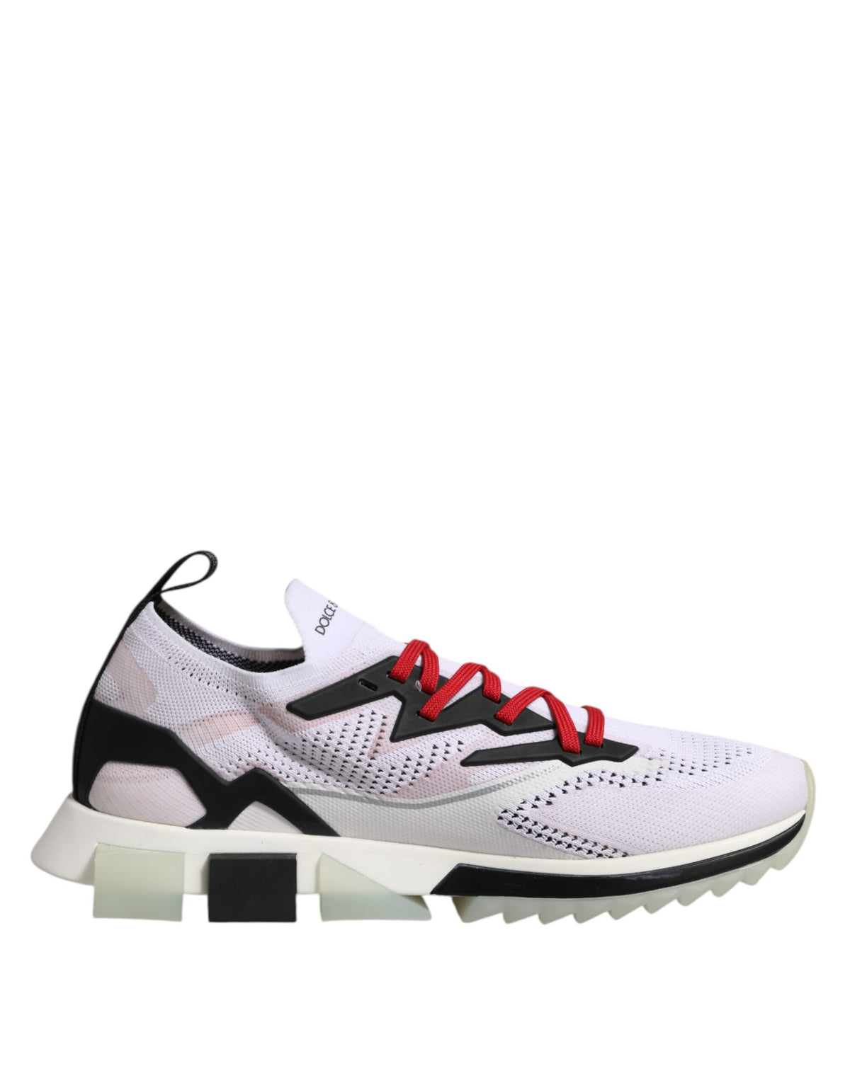 Dolce & Gabbana White SORRENTO Sport Stretch Sneakers Men's Shoes