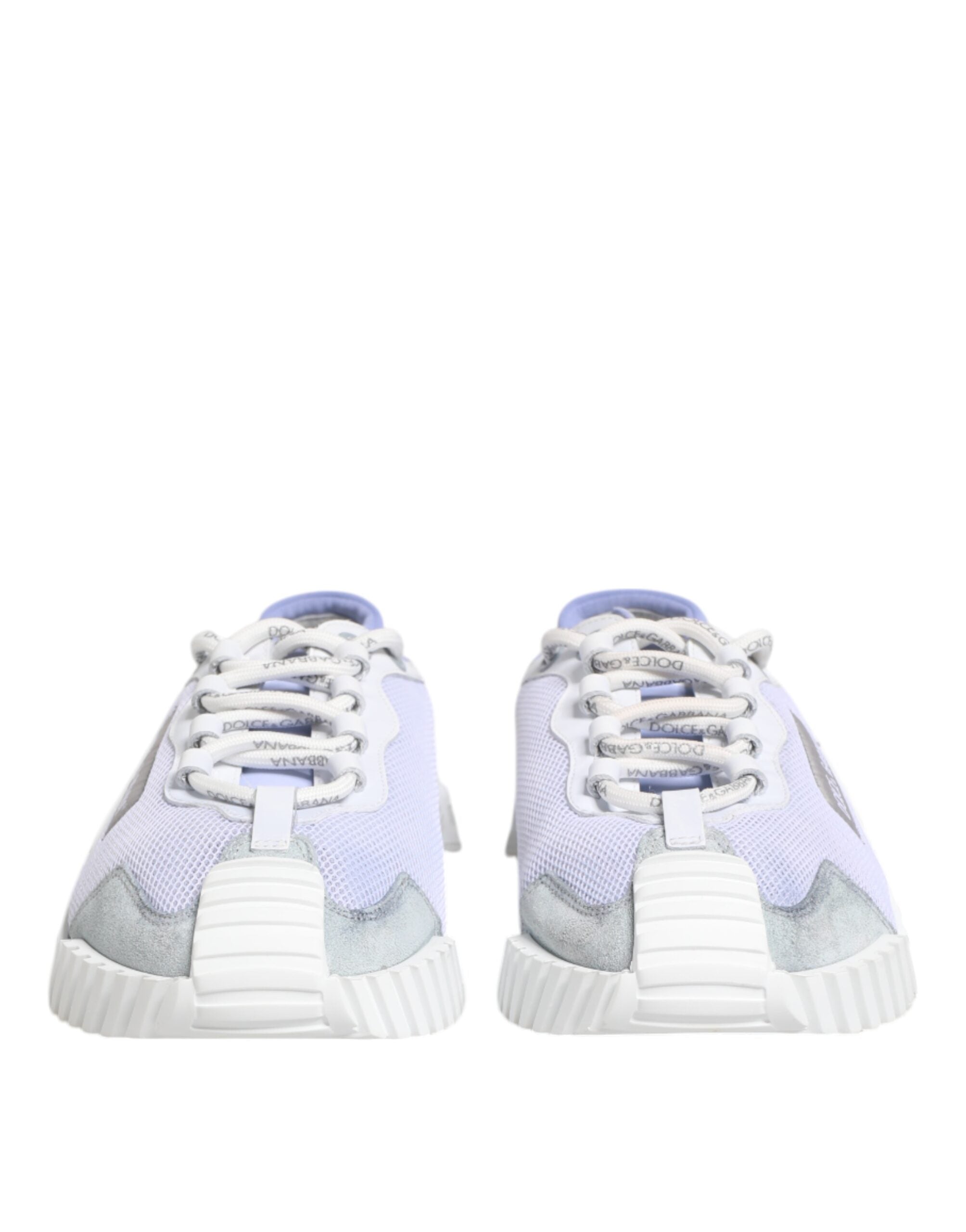 Dolce & Gabbana Purple White NS1 Lace Up Low Top Sneakers Men's Shoes (Pre-Owned)