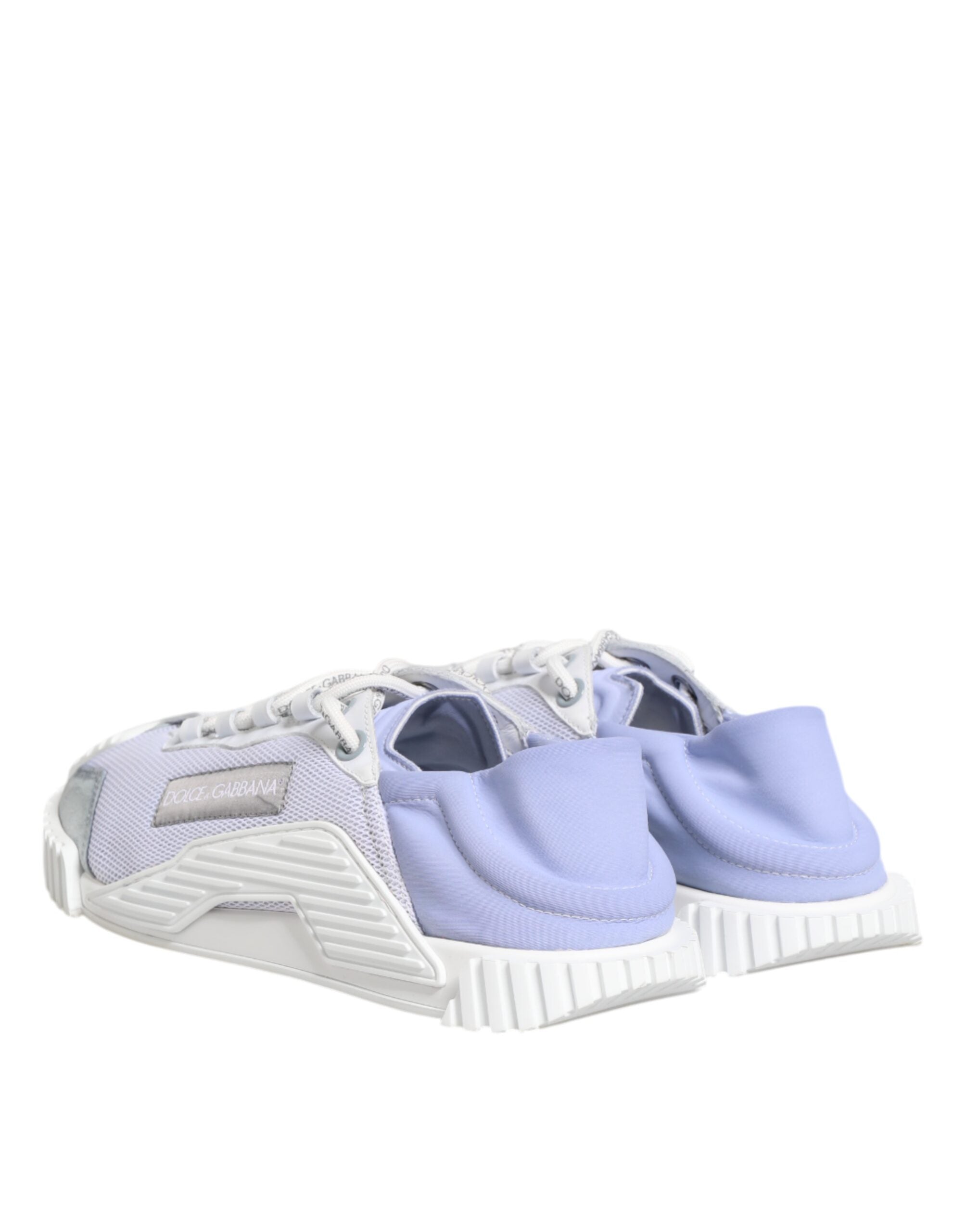 Dolce & Gabbana Purple White NS1 Lace Up Low Top Sneakers Men's Shoes (Pre-Owned)