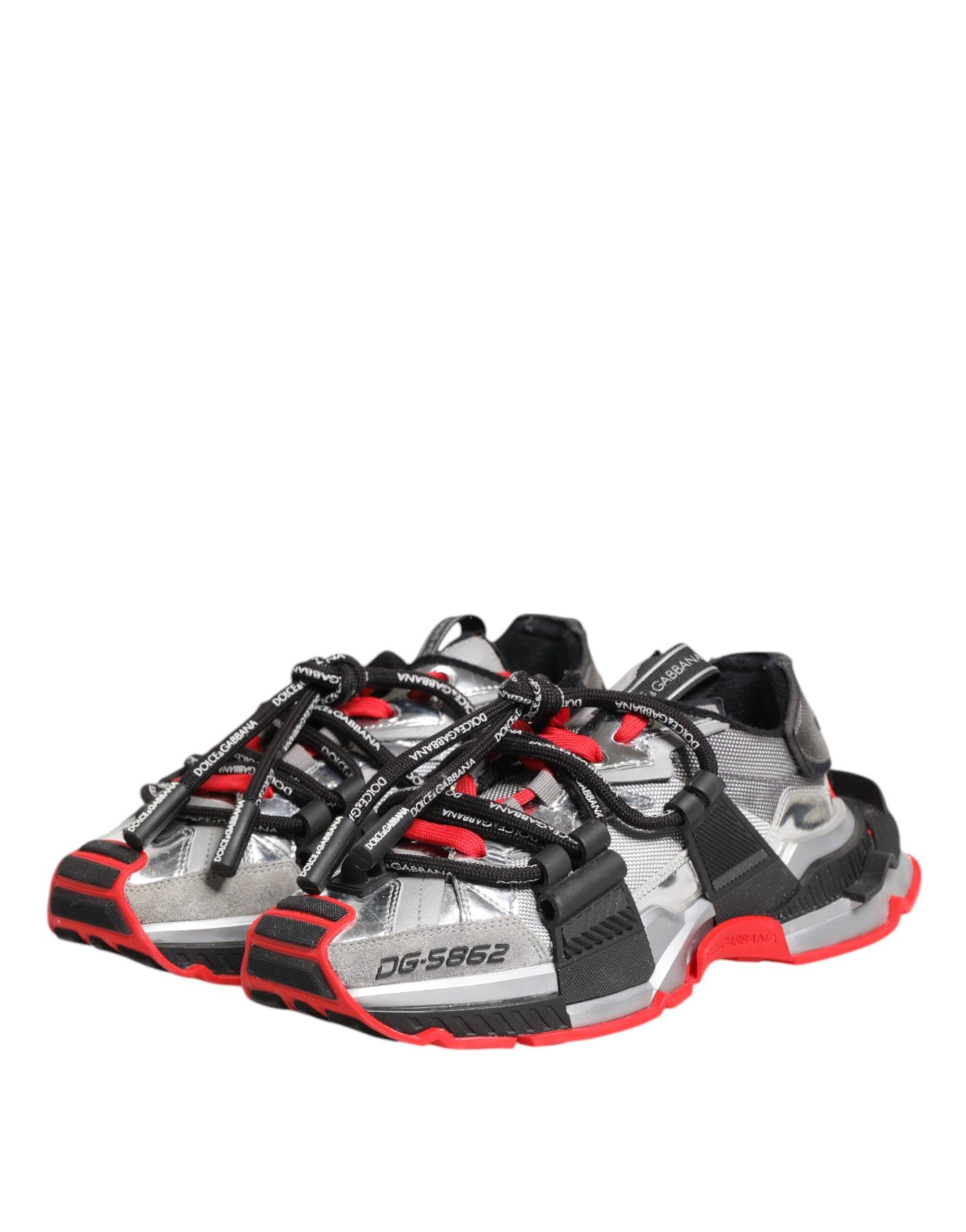 Dolce & Gabbana Multicolor SPACE Low Top Men Sneakers Men's Shoes (Pre-Owned)