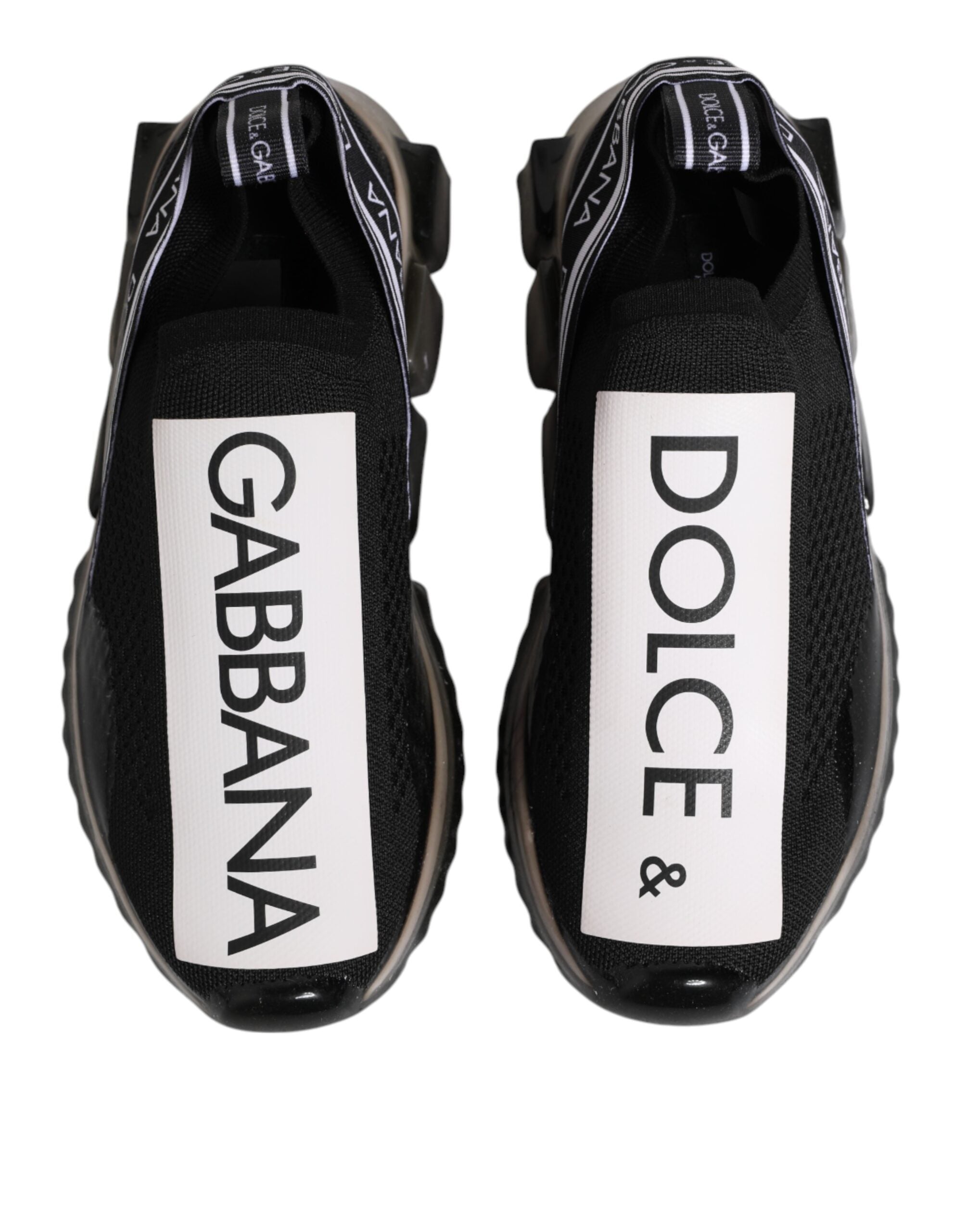 Dolce & Gabbana Black Sorrento Slip On Low Top Sneakers Women's Shoes (Pre-Owned)