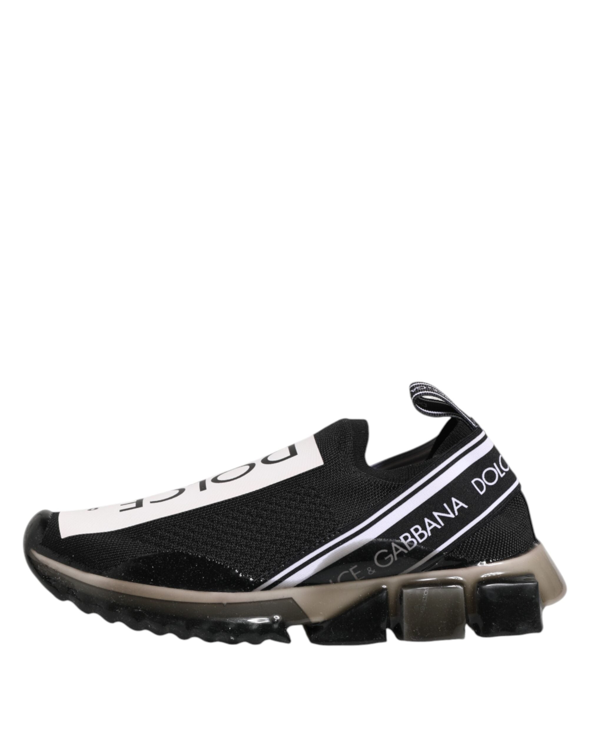 Dolce & Gabbana Black Sorrento Slip On Low Top Sneakers Women's Shoes (Pre-Owned)