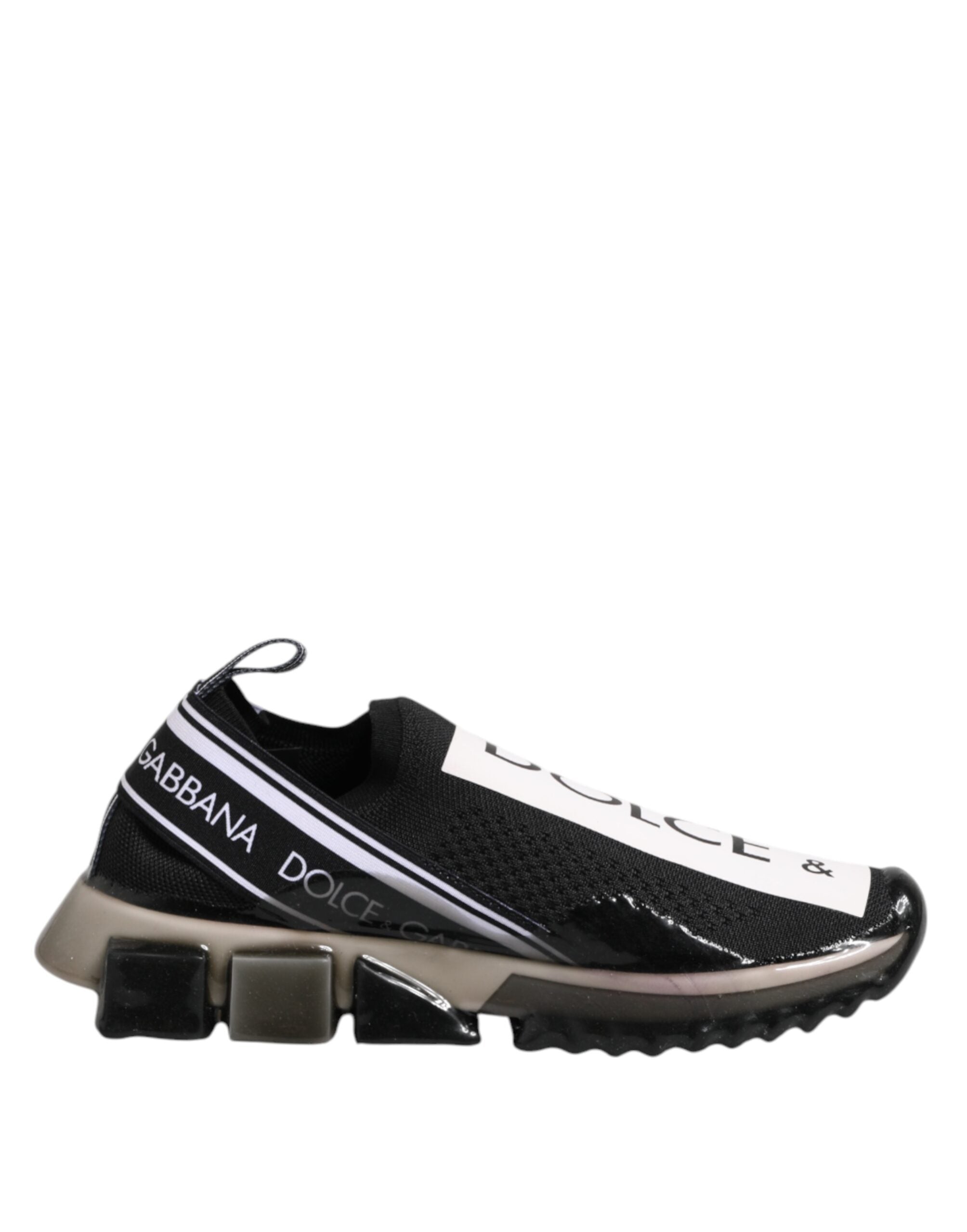 Dolce & Gabbana Black Sorrento Slip On Low Top Sneakers Women's Shoes (Pre-Owned)