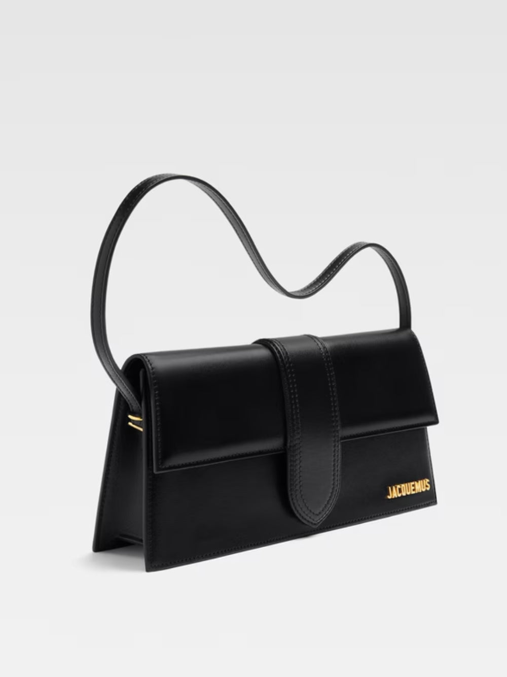Jacquemus Black leather Le Bambino Long Women's bag