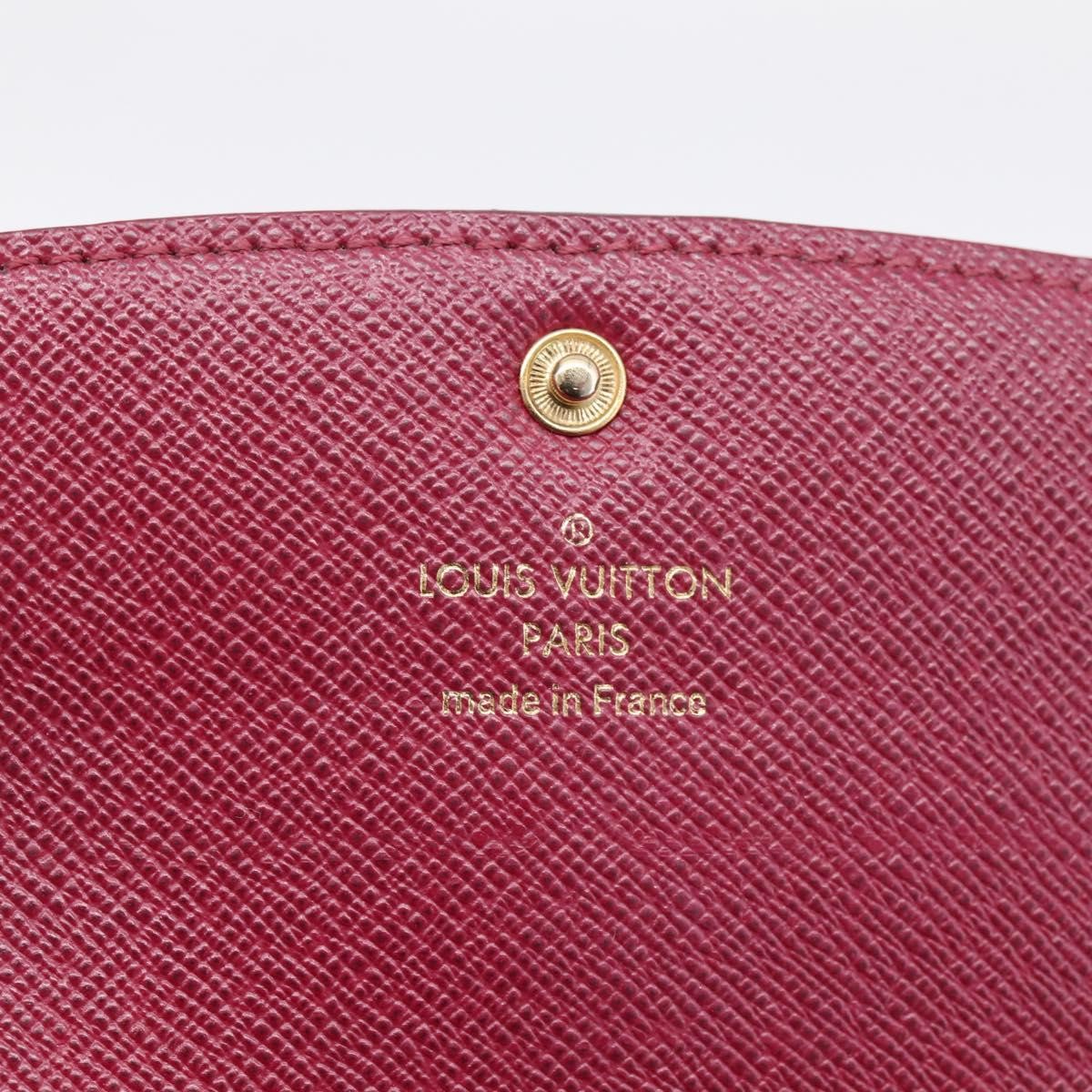 Louis Vuitton Emilie Monogram Canvas Brown Canvas Wallets Accessory (Pre-Owned)