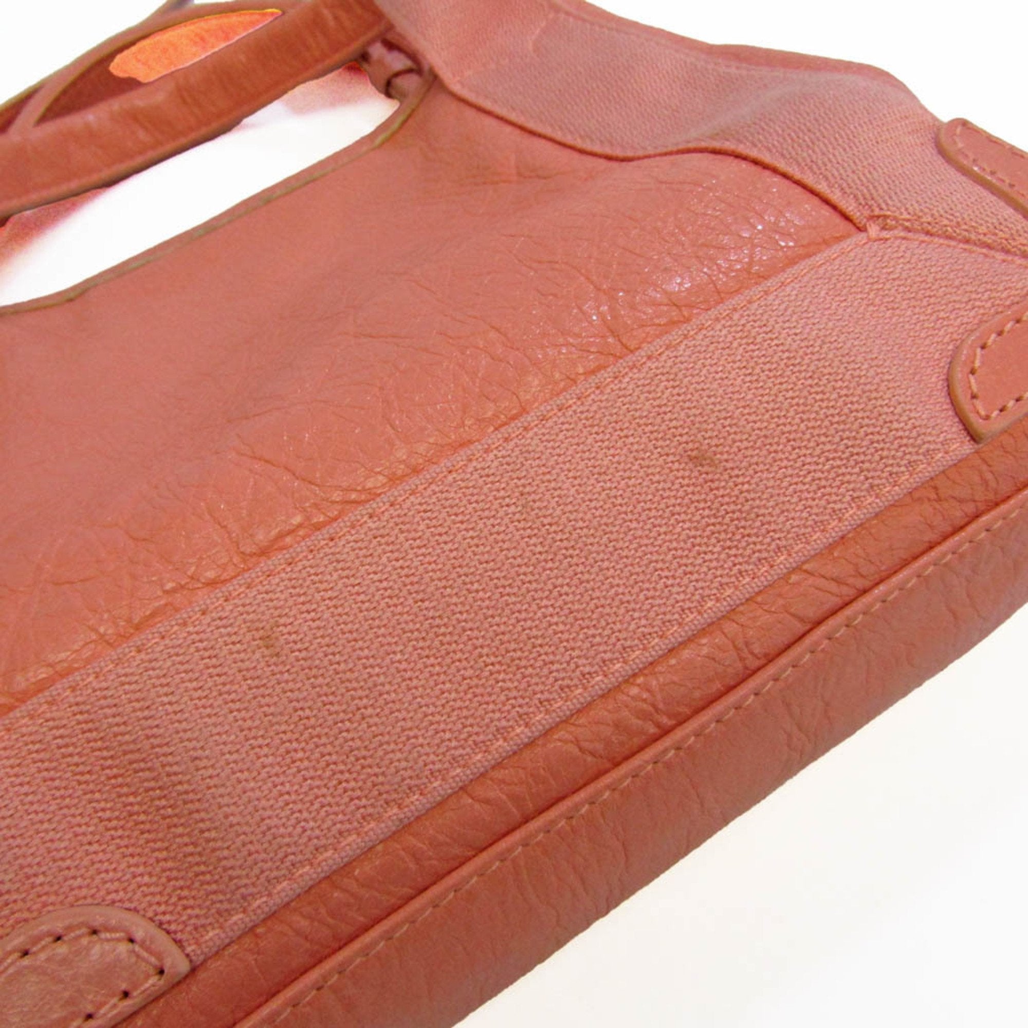 Balenciaga Navy Cabas Pink Leather Shoulder Bag (Pre-Owned)