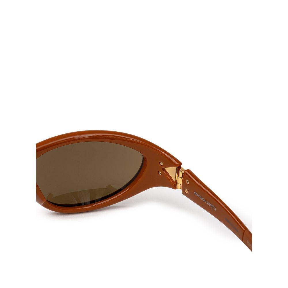 Bottega Veneta Brown Acetate Women's Sunglasses