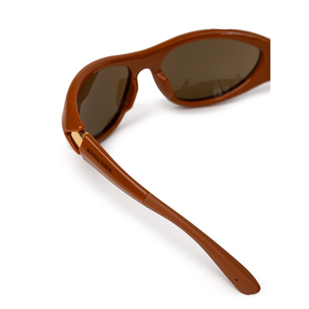 Bottega Veneta Brown Acetate Women's Sunglasses