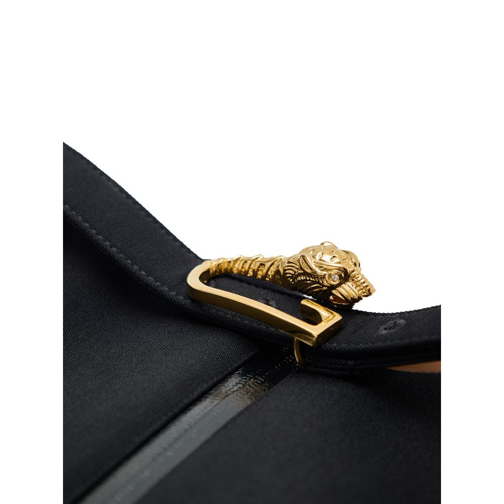Gucci Black Wool Midi Women's Skirt