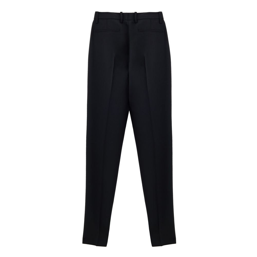 Gucci Black Wool Dress Women's Pants