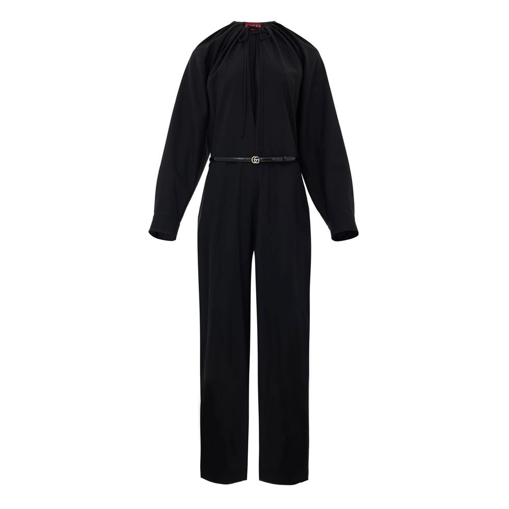 Gucci Black Wool Women's Jumpsuit