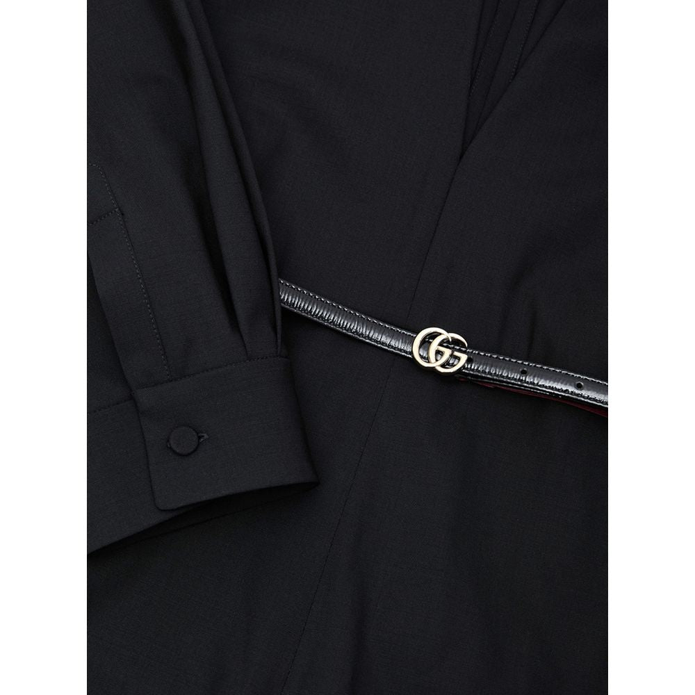Gucci Black Wool Women's Jumpsuit