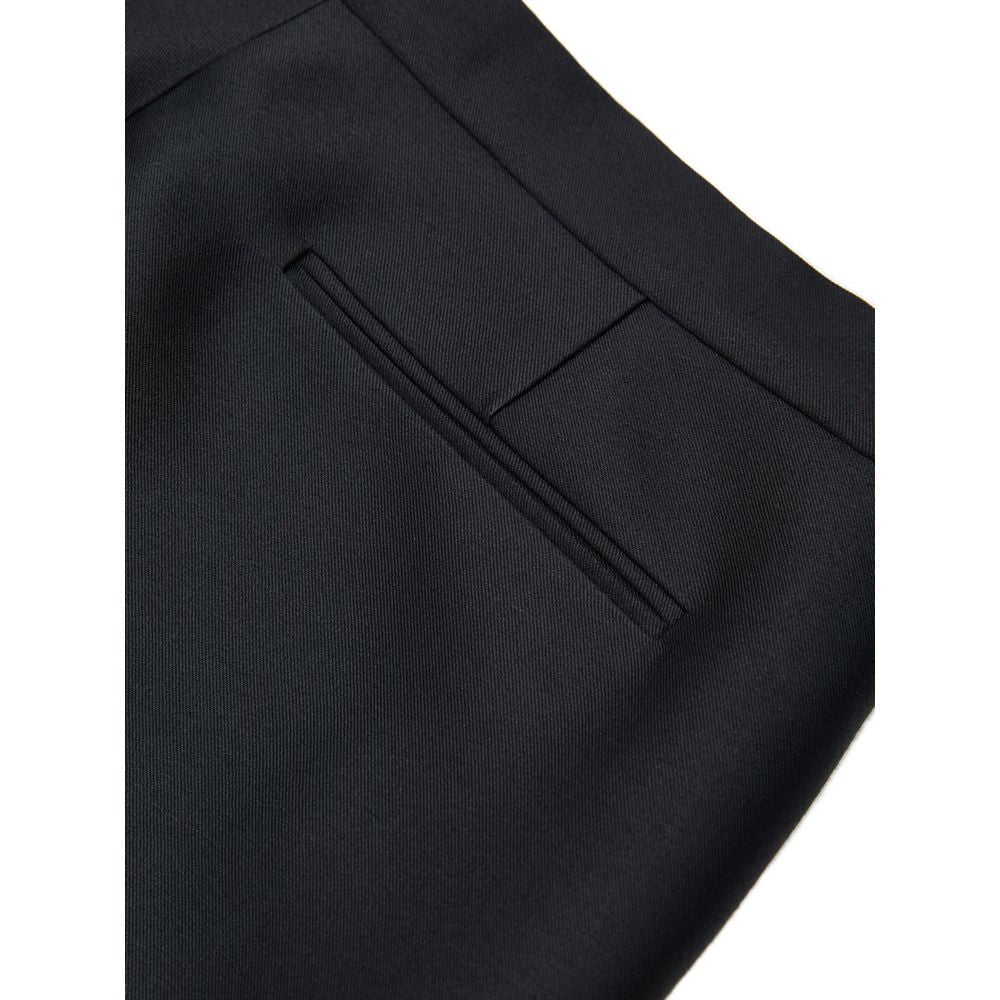 Gucci Black Cotton Casual Women's Pants