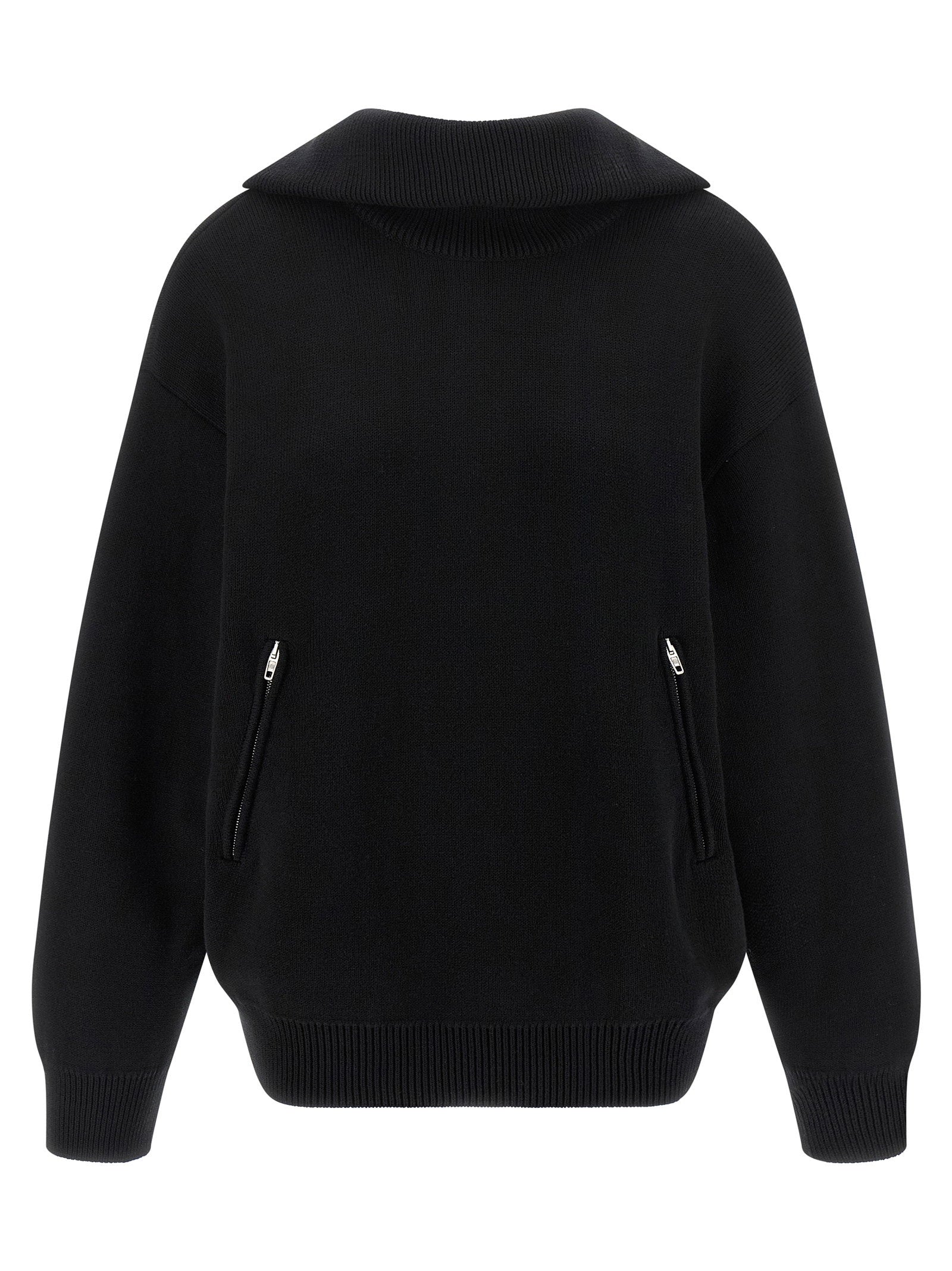 Balenciaga Women's Back-To-Front Sweater