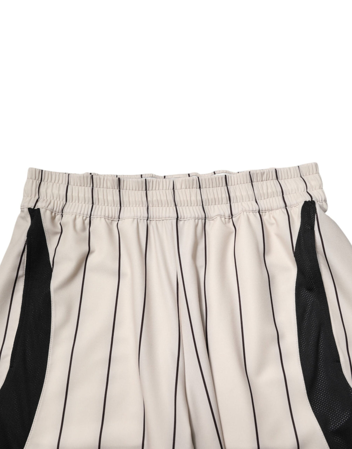 Dolce & Gabbana Off White Polyester DG Logo SweatMen's Men's Shorts