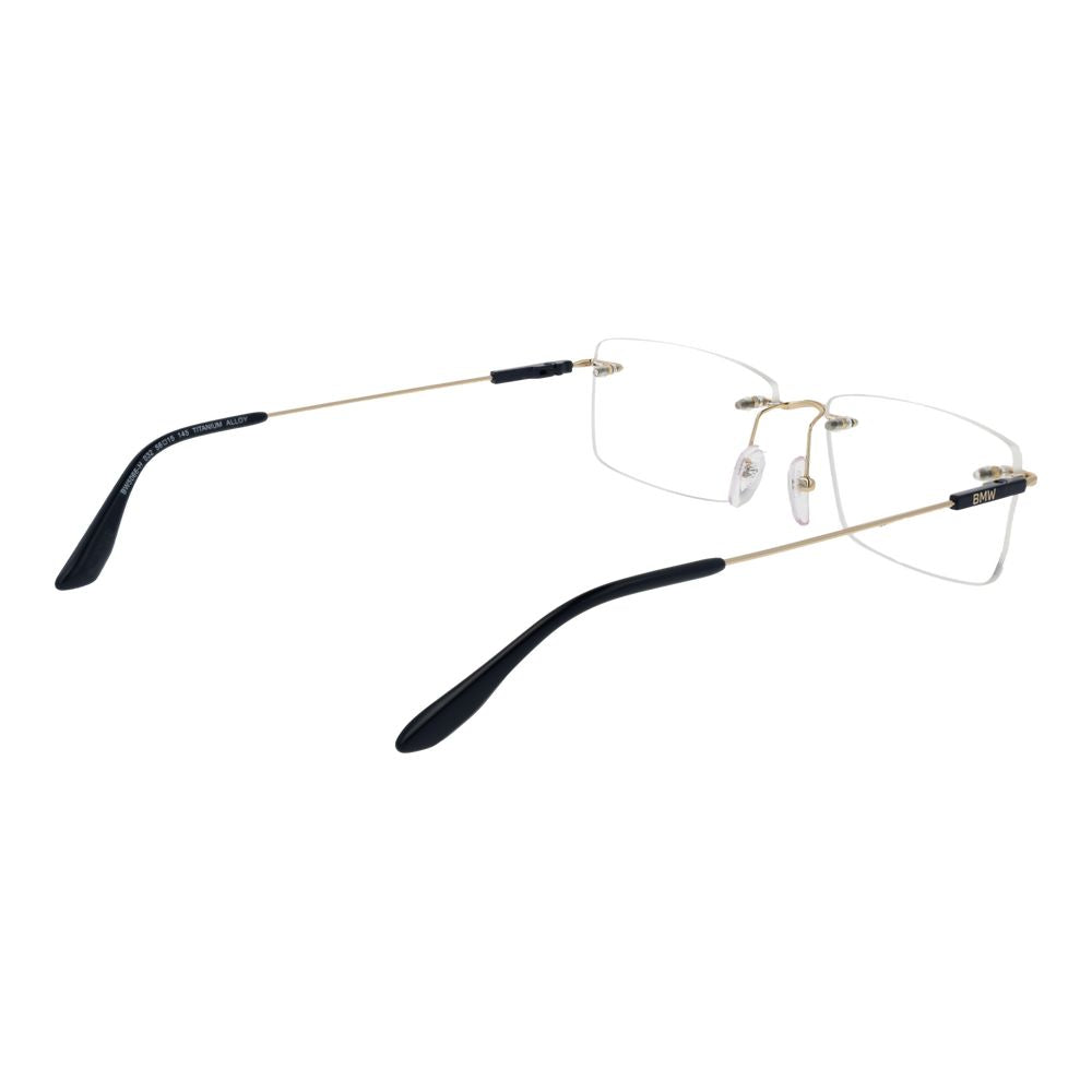 BMW Gold Titanium Glasses Men's (Frames)