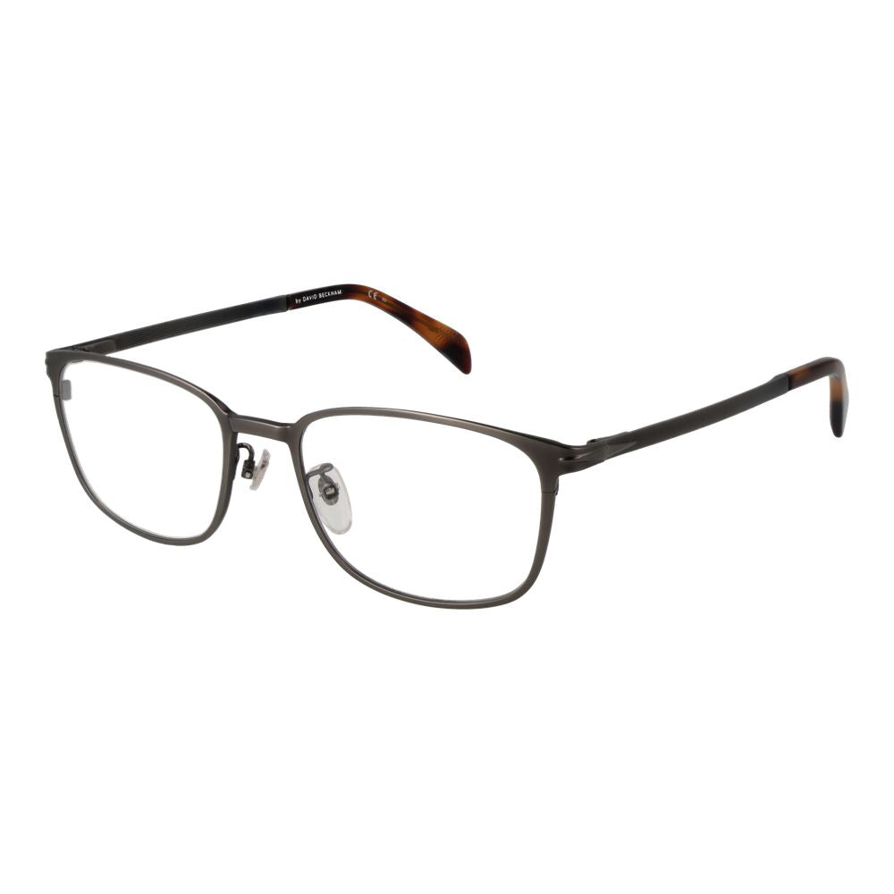David Beckham Gray Stainless Steel Glasses Men's (Frames)