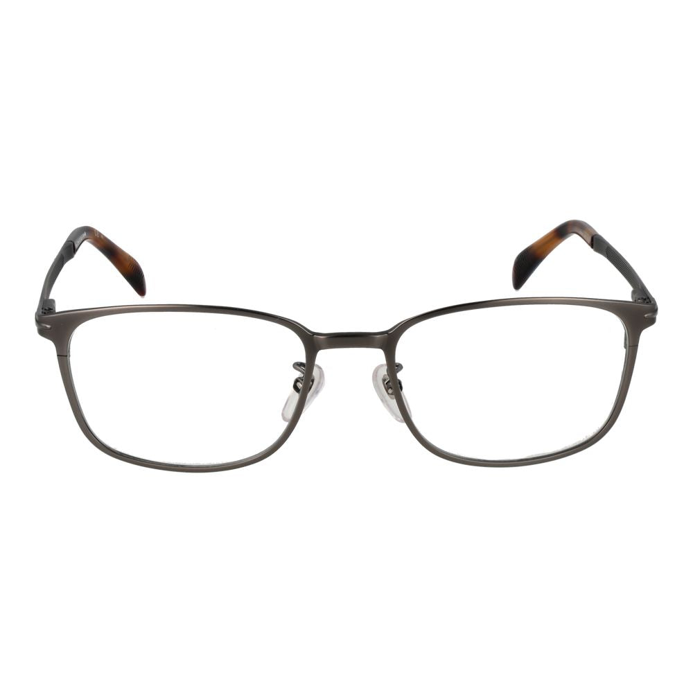 David Beckham Gray Stainless Steel Glasses Men's (Frames)
